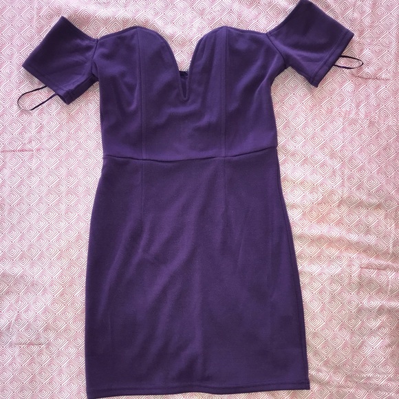 💟Tobi Purple Mini Dress🙋‍♀️👾🦄🚺😈💟💜🔥😈🦄 - Picture 1 of 10